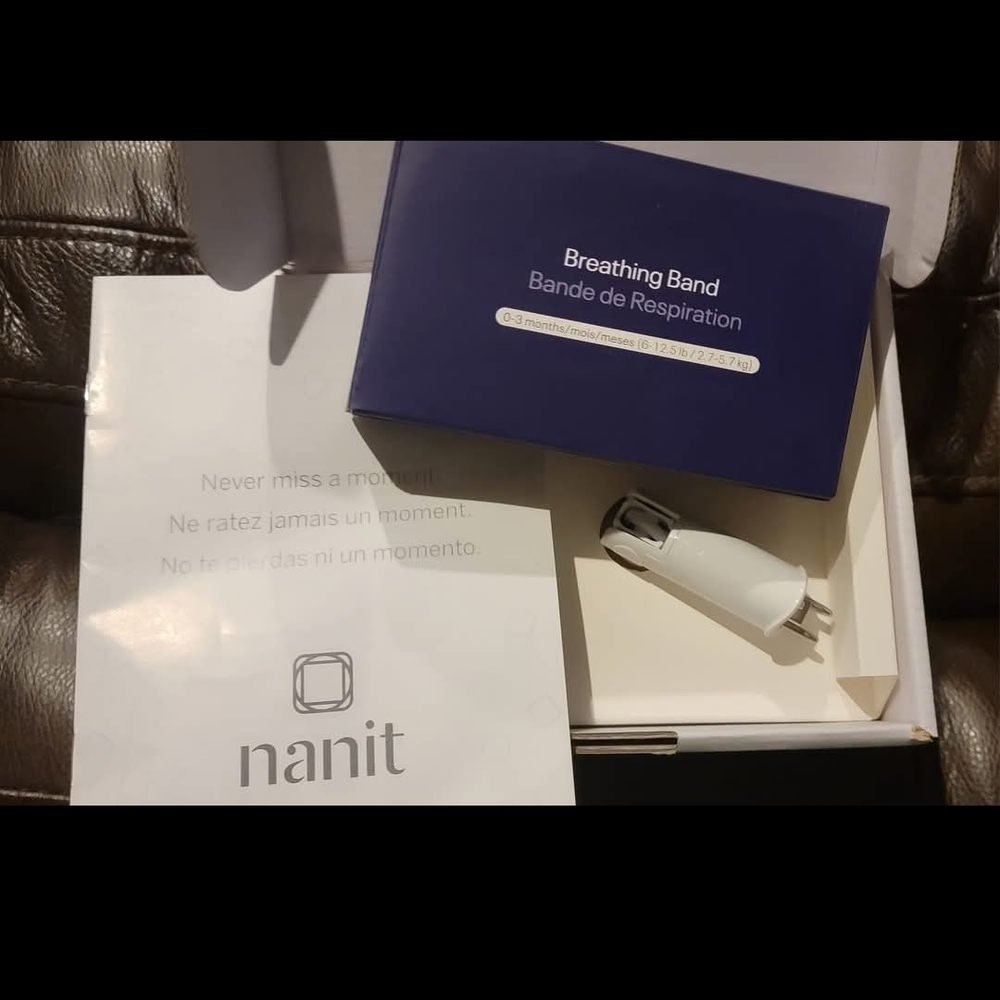 Nanit Breathing Band with White Sensor